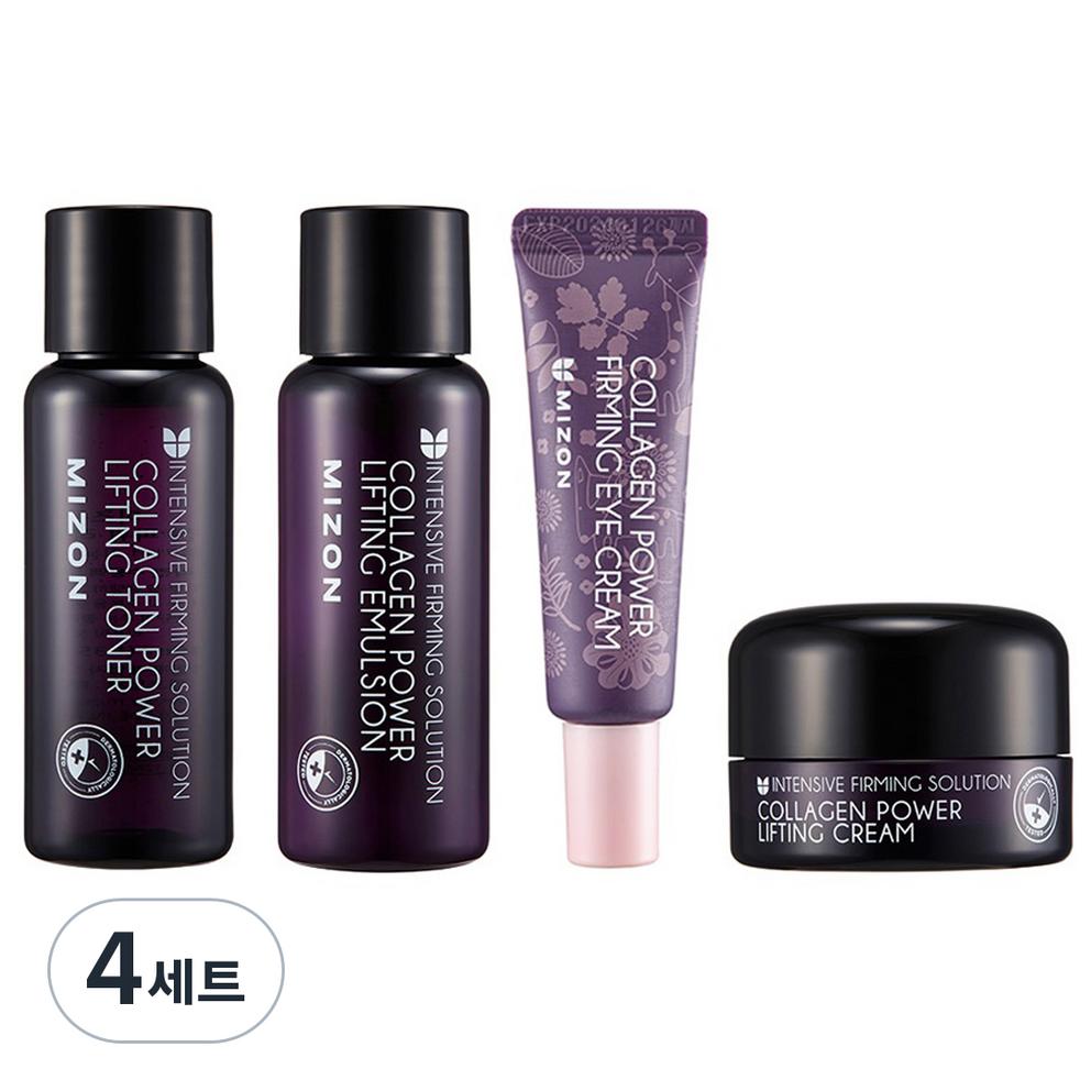 Mizon Collagen Basic Skin Care Miniature 4-Piece Set, 4 Sets