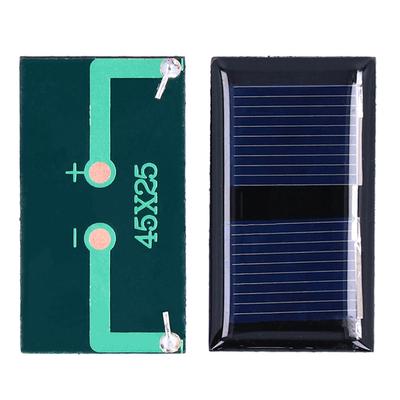 4 Stück 1V 0,15W DIY Solarpanel Mini Solarlademodulplatine für Forschungsprojekte 45x25mm