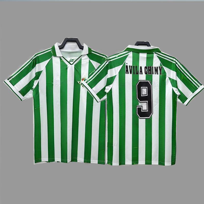 Retro jersey football jersey classic nostalgic replica Betis Rodriguez long Retro jersey
