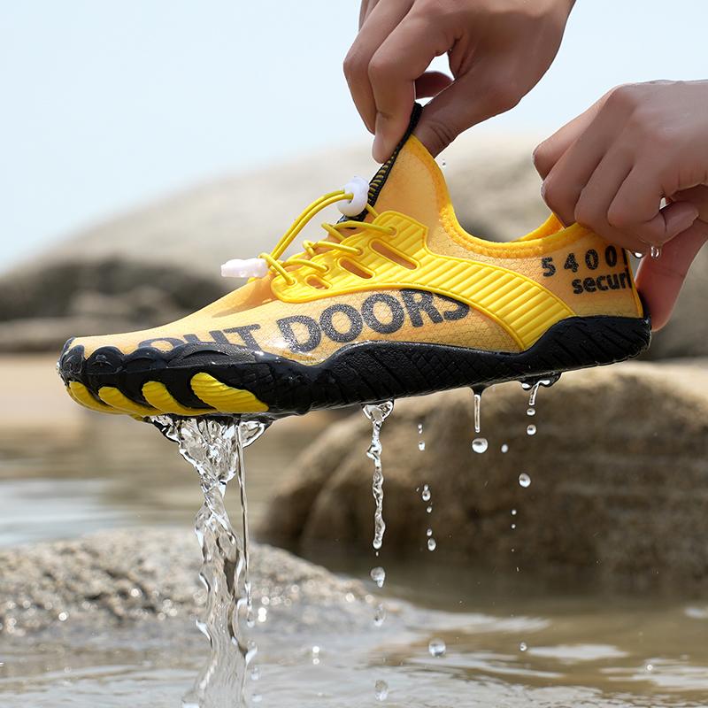 Menn Kvinner Aqua Sko Strand Barfot Vann Sko Hurtigtørkende Svømmesandaler Drenering Oppstrøms Vade Joggesko For Fitness Yoga Dykking Surf Camping Løping