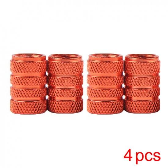 Aluminium Car Wheel Tyre Tire Valve Stems Air Dust Cover Screw Cap Accessories