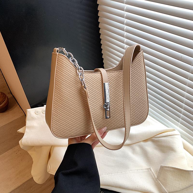 Bag Women's New Fashionable Versatile Shoulder Underarm Bag Casual Hand Bag