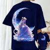 2026 Sailor Moon Anime Printed Women's Cotton Quality Short Sleeve T-Shirt Summer Oversized