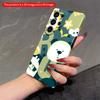 2DFlat Samsung Phone Case Cute Animal Pattern Phone Case Applicable To Galaxy S22 S23 S24 S25ULTRA S26 A12 A13 A14 A15 A16  A34 A35 A54 A55