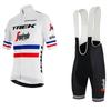 Mens Cycling Jersey Set Short Sleeve Breathable Quick Dry Road Bike Kit Team Edition