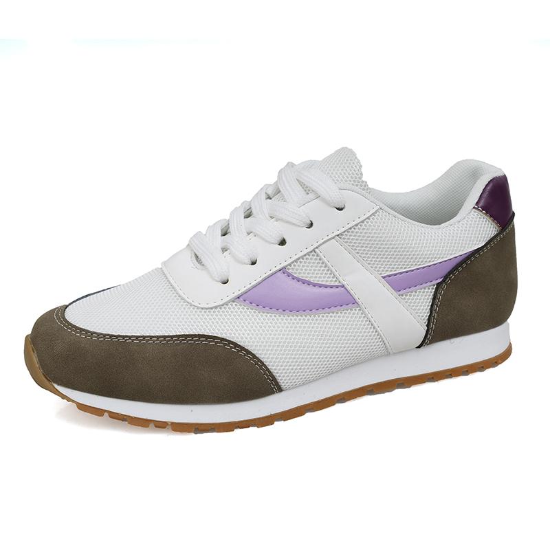 

Модные повседневные женские вулканизированные кроссовки на платформе, мягкая дышащая сетка на шнуровке, женская спортивная обувь для отдыха, Zapatos Mujer 43