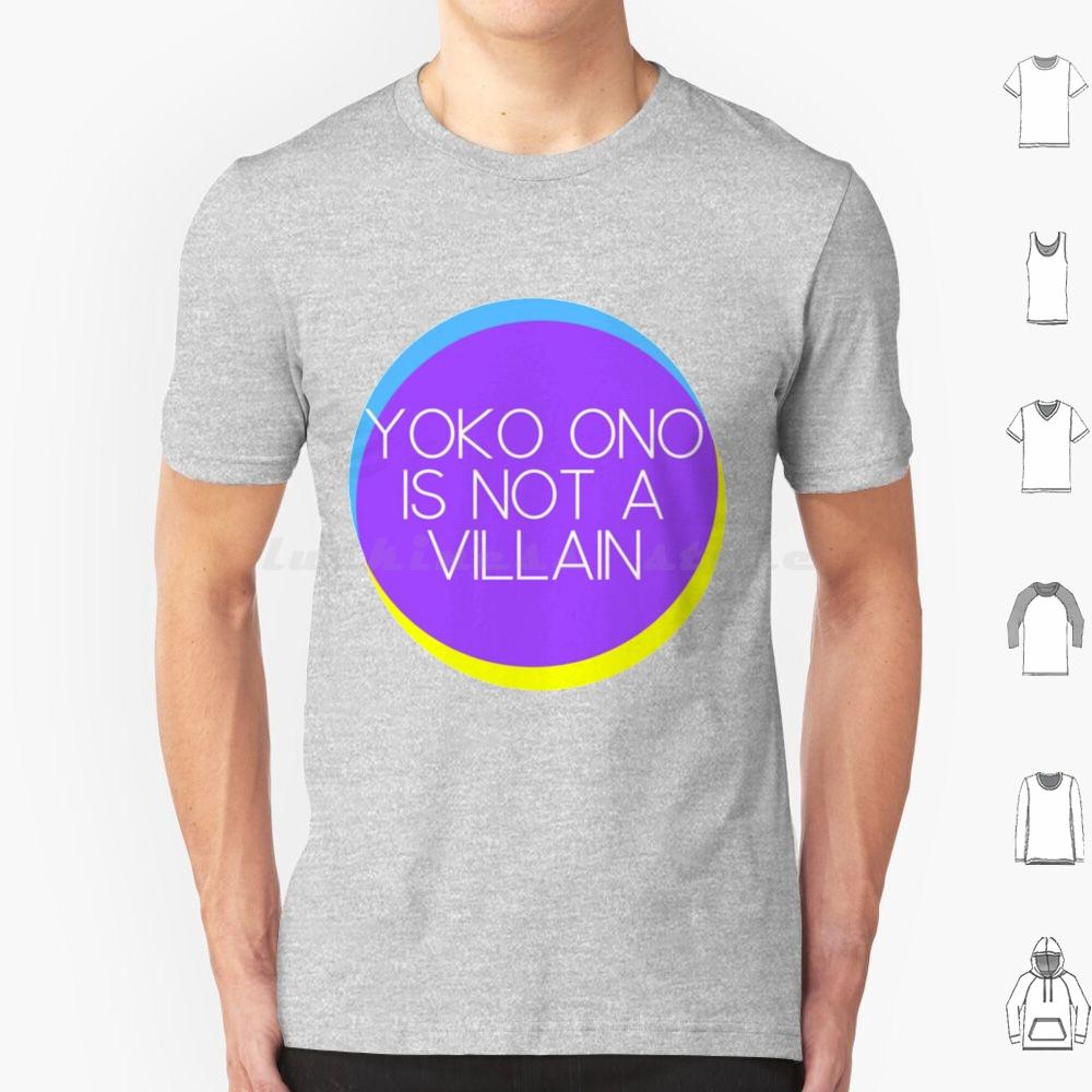 Yoko Ono Is Not A Villain Essential T Shirt 6xl Cotton Cool Tee Yoko Ono Yoko Peace The Music Ono 60s Imagine John Ringo Love