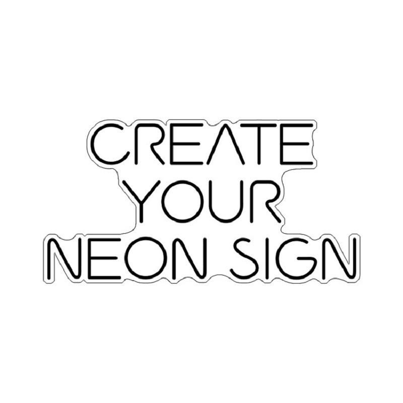 Neon DIY Light Sign - Indoor Luminous Decorative English Letter Sign