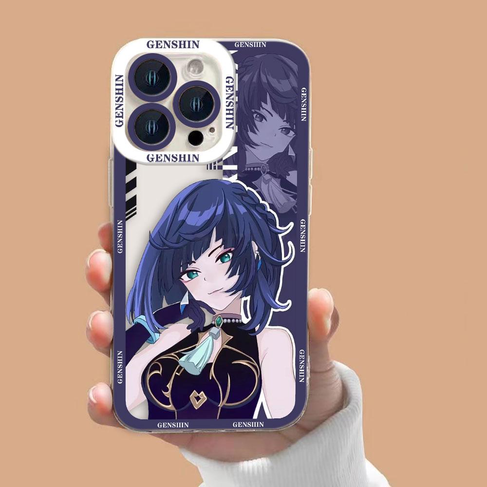 Genshin Impact Xiao Yeo Clear Phone Case For Samsung Galaxy S26 S25 S24 S23 S22 S21 S20 FE PLUS ULTRA EDGE Silicone Case Shell