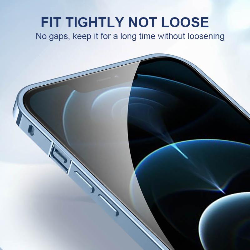 Transparent Magnetic Phone Case for iPhone 13 Pro Max 13 Pro Wireless Charging Cover For iPhone 12 12 Pro Max Magnet Aluminum Alloy Frame Case