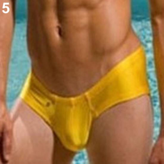 New Mans Low Waist Leakage Hip U Convex Design Underwear Men Briefs Sexy