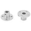 2pcs M3 Rigid Flange Coupling Motor Shaft Coupler Connector ID 6mm OD 10mm