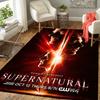 1Pc Supernatural Series Poster Rug, Office Carpet Indoor Outdoor Doormat, Non-Slip Soft, Living Room, Christmas Halloween Gift. M92889