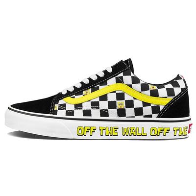 SpongeBob SquarePants x Old Skool Off The Wall Zapatillas Unisex Negro Blanco Amarillo VN0A38G19EK