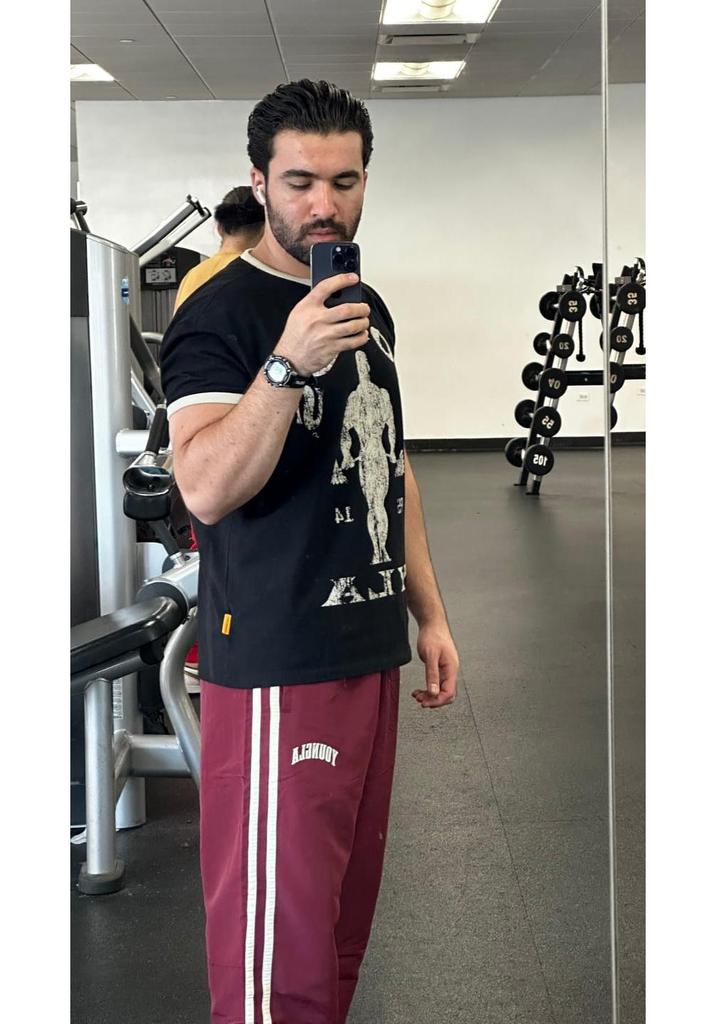 YoungLA X Gold's Gym Retro Short Sleeve Stretch T-Shirt for Men & Women