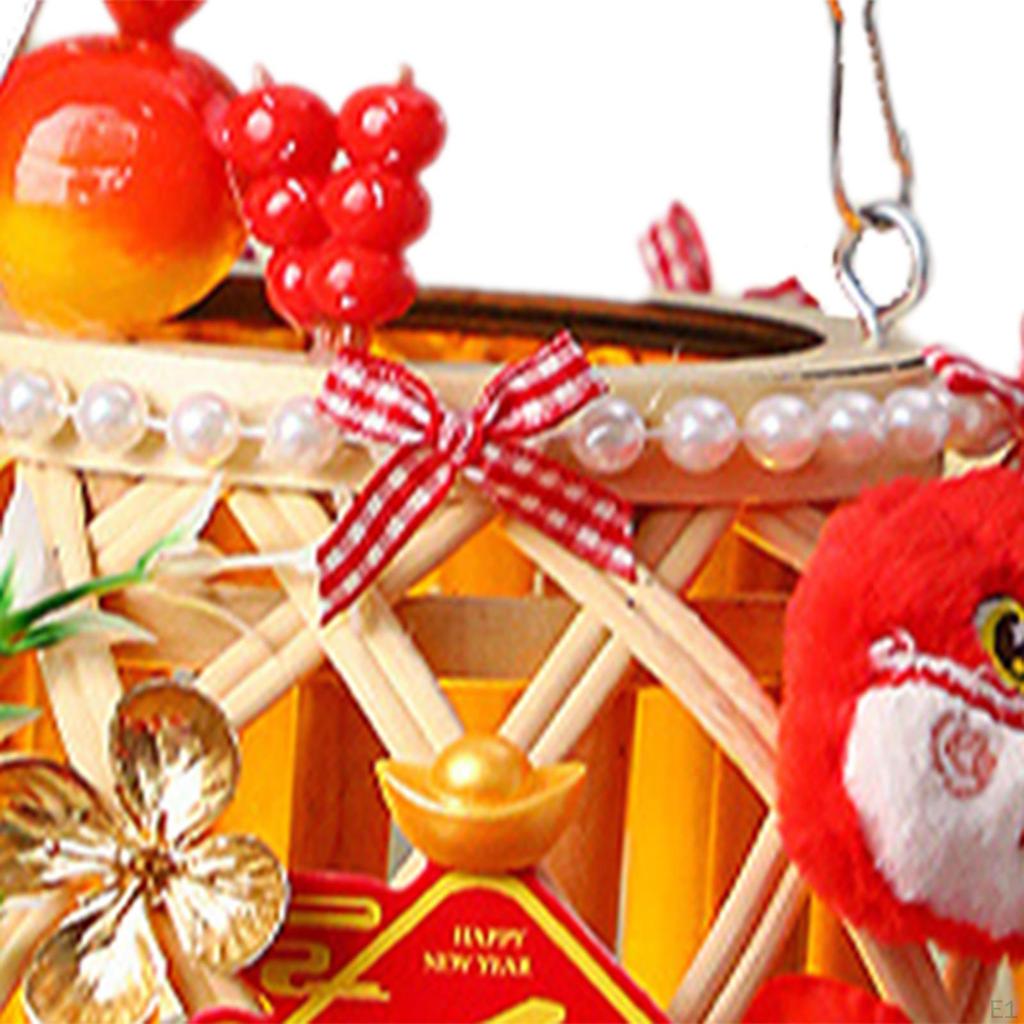Chinese Lantern Year Housewarming Gift Home Traditional Handheld Party Supplies for