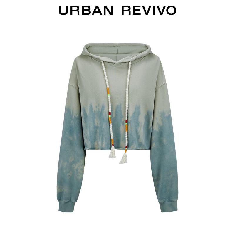 UR Women's Gradient Drawstring Hooded Sweatshirt