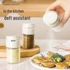 Dual Opening Glass Spice Shaker