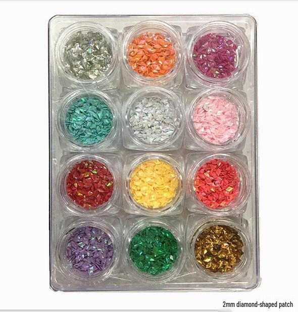 

Nail Art Diamond Sequins Gel Stickers