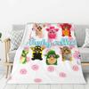 Custom Proud Furbys Collector Blanket Warm Fleece Soft Flannel Throw Blankets for Bedding Couch Travel Spring