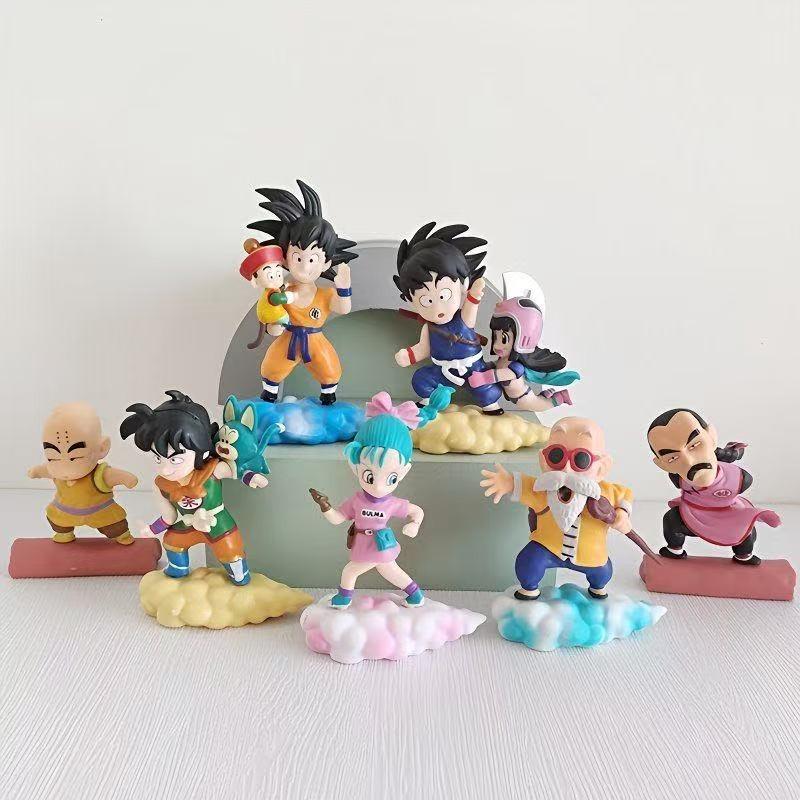 Son Goku Kame Sennin Cartoon Anime Periphery Doll Toy Boy Desk Desk Personality Model Figure Ornaments Holiday Gifts