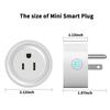WiFi Smart Socket Plug US/EU Round Plug Flame Retardant PC Shell Three Timing Modes Adapter Wireless Remote Socket APP Control