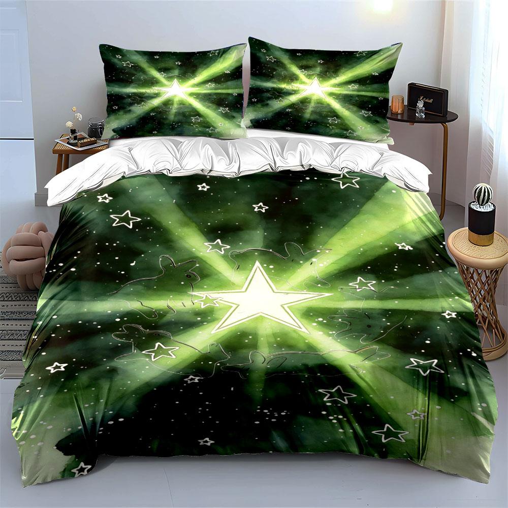 Bright Star with Rabbits. Bedding Sets Duvet Cover Sets Duvet Covers Pillowcases(1 * Duvet Cover 2 * Pillowcases Without Duvet Insert)