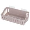 Punch Wall Mounted Shampoo Holder Storage Shelf Rack   Bathroom Supplies