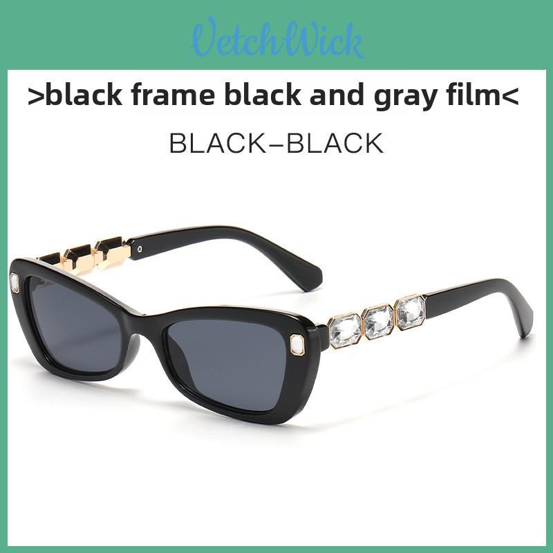 Kawaii Cat Eye Sunglasses With Uv400 Protection For Fashionable Streetwear And Parties