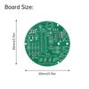 Electronic Scale 5V DIY Kit 1KG Weighing Capacity 51 Microcontroller Soldering Practice Kit HX711 with Digital Tube Display