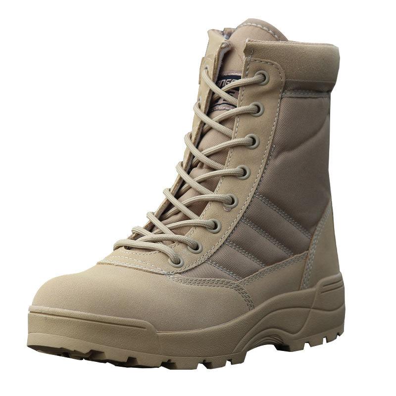 Chaussures De Randonnée FREE SOLDIER Homme - Mi-Hautes - Imperméables - Respirantes - Tactiques