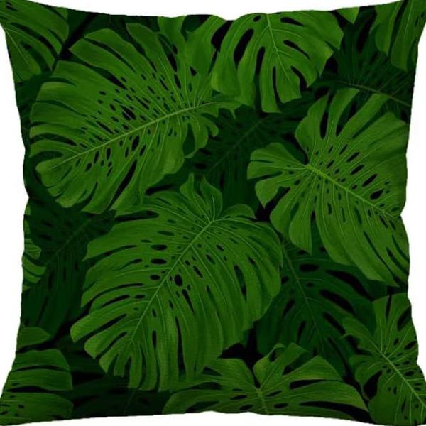 Pastoral Plants and Flowers Pillowcases Lavender Daisy Printed Linen Pillows Home Office