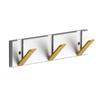 Sleek & Functional Wall Hooks Made from Reliable Space Aluminum Material for Organizing Clothing & Accessories