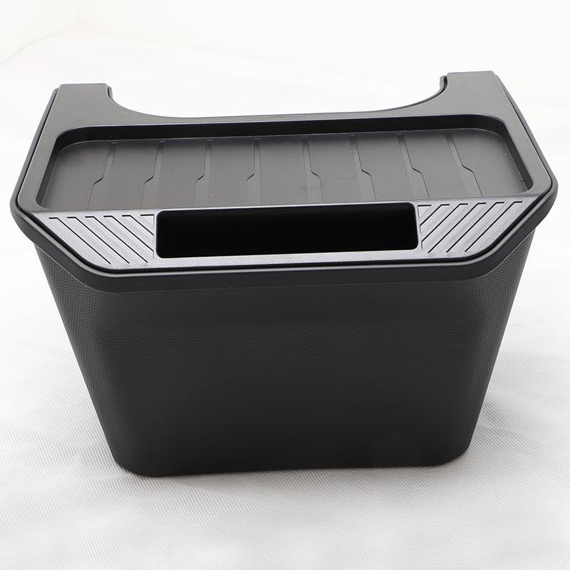 

Автомобильный мусорный контейнер для заднего ящика для хранения Tesla Model Y — идеальный аксессуар для модификации. чёрный