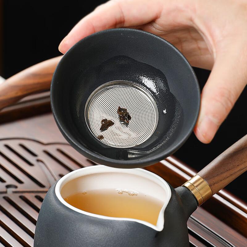 MULTIPOTENT Black Sand Glaze Kung Fu Tea Set