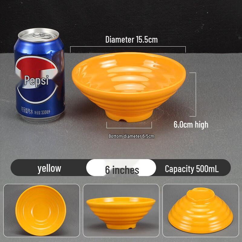 Commercial Thickened Melamine Noodle Bowl