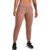 Under Armour Logo Solid Color Training Slim Fit Pants Women pants Brown 1371021-270