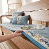 New Chinese Seat Cushion Chenier Solid Wood Mahogany Sofa Cushion Non-Slip Cover Towel Household Mattress Thickened For All Seasons