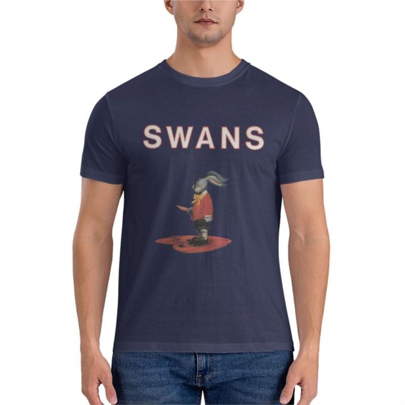Sommermode T-Shirt Herren Swans Essential T-Shirt Herren T-Shirts Figurbetonte T-Shirts für Herren Herrenbekleidung