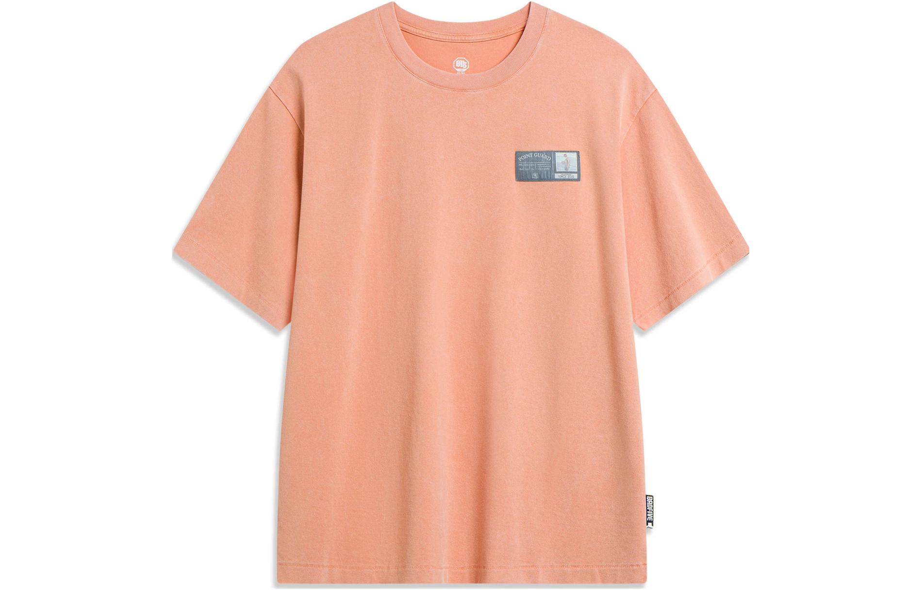 Li Ning Badfive T Shirt Unisex Sunset Orange AHST295-4 2XL