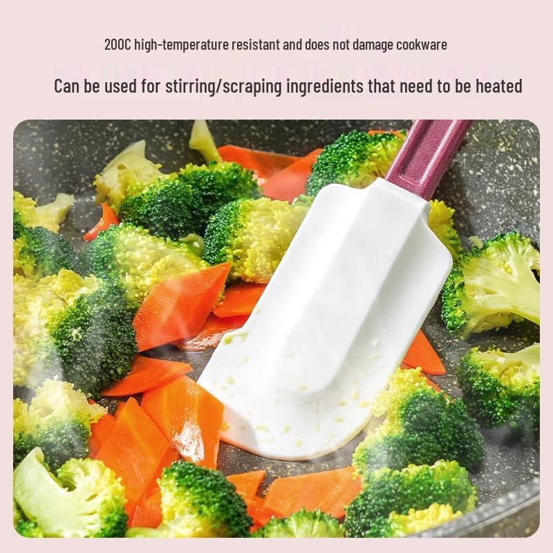 SANNENG Integrated High-Temperature Silicone Baking Spatula