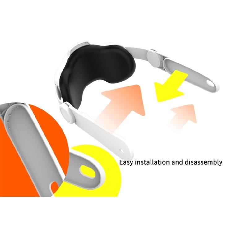 Soft Surface Head Strap Headband Replacement Fit for Quest3 VR Headset Band