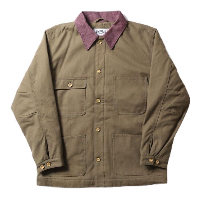 SOLID VIYELLA COVERALL 51407 OLIVE [Houston]