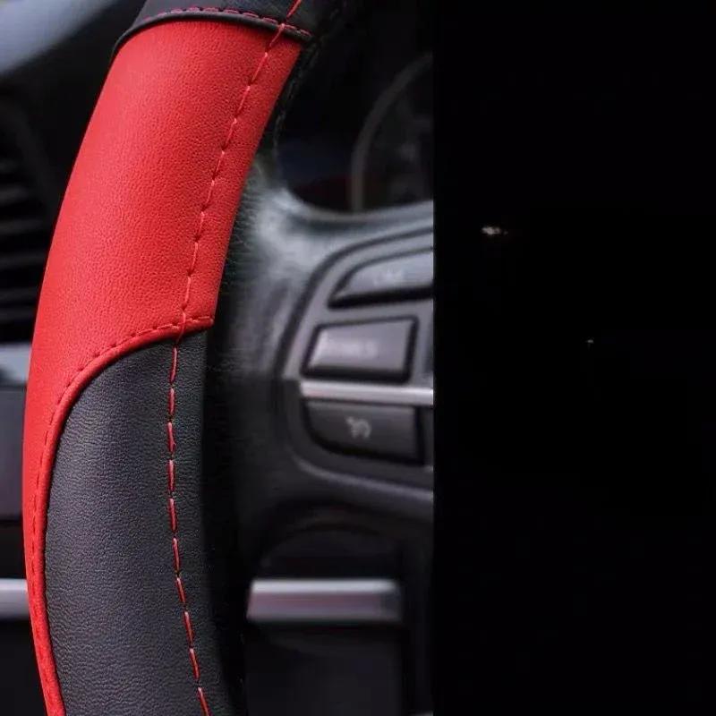 Para Chery Omoda C5 5 FX 2024 Funda para Volante Transpirable Antideslizante Cuero PU Accesorios para Coche