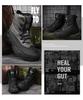 Men's Tactical Desert Hiking Boots - Large Size Military Combat High-top Field Boots