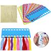 10Pcs Stackable Design Embroidery Floss Organizer 20 Holes Thread Winding Board  For Cross Stitch