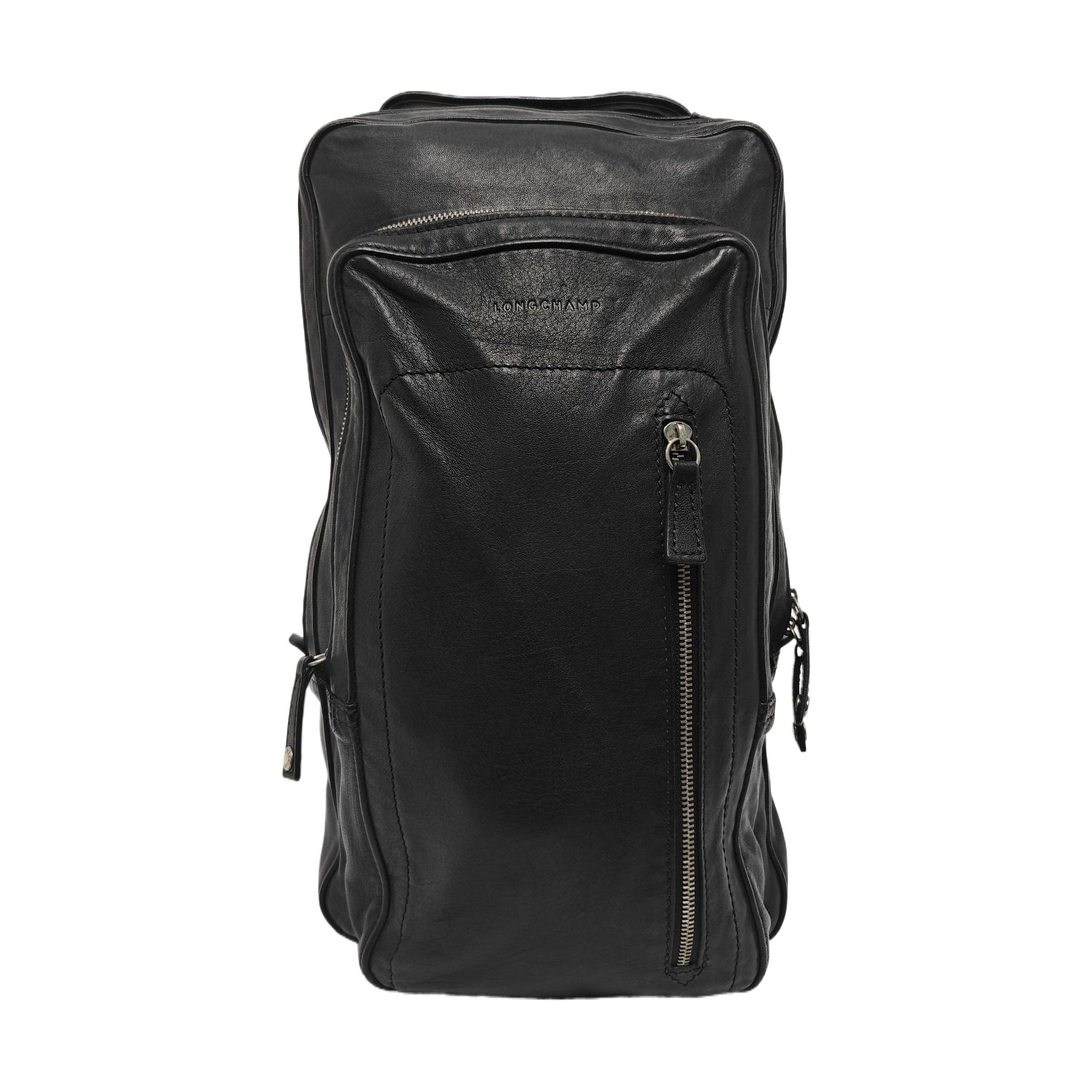 [Pre-Owned] Series Black Sheepskin Shoulder Bag - Good #15XW820 ONE SIZE