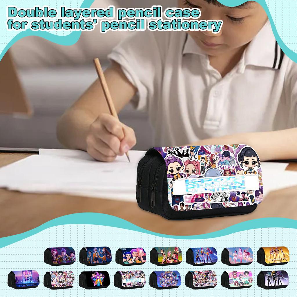 Dvoupatrový penál Lovci čarodějnic pro studenty středních škol