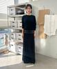 Yusim Rivet Panel Maxi Skirt