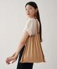 Pleatsmama Shoulder Bag Glitter Gold
